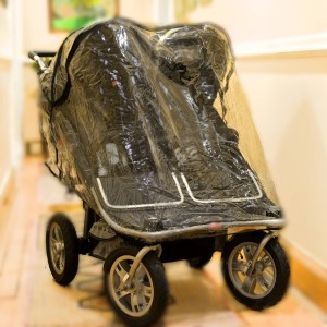 Double buggy Shower hood