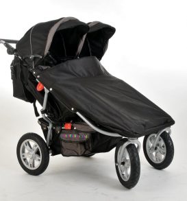 Twin pushchair