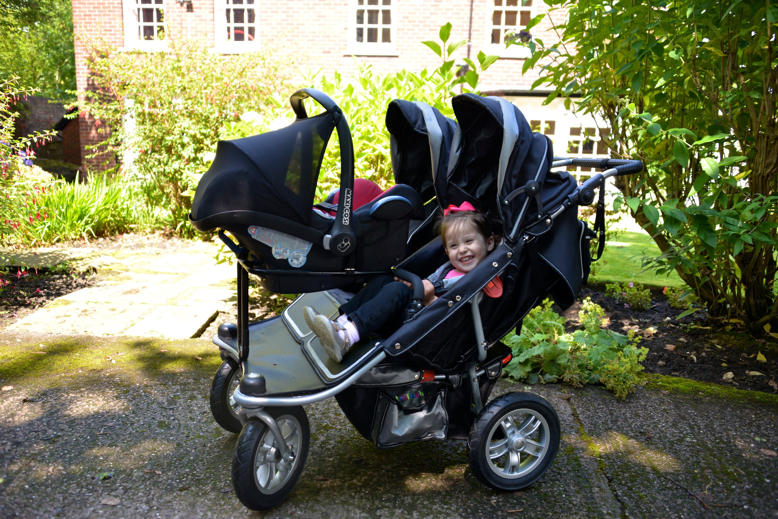 t4 quad stroller